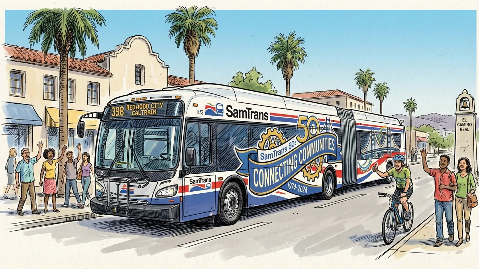 SamTrans Celebrates 50 Years Connecting Bay Area