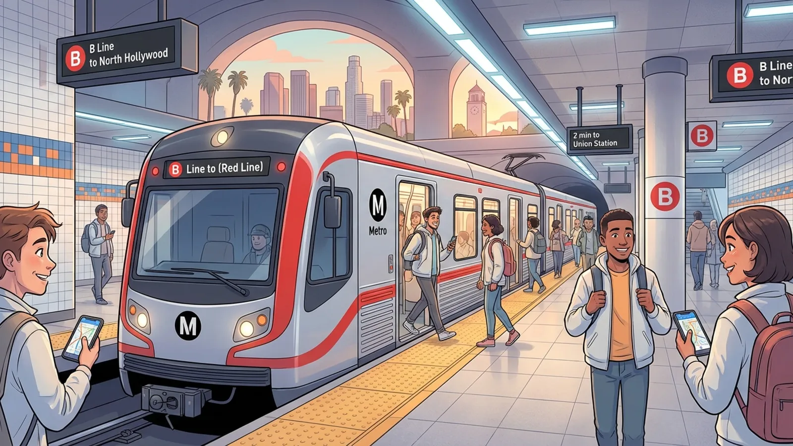 LA's B Line Subway Celebrates 33 Years of Progress
