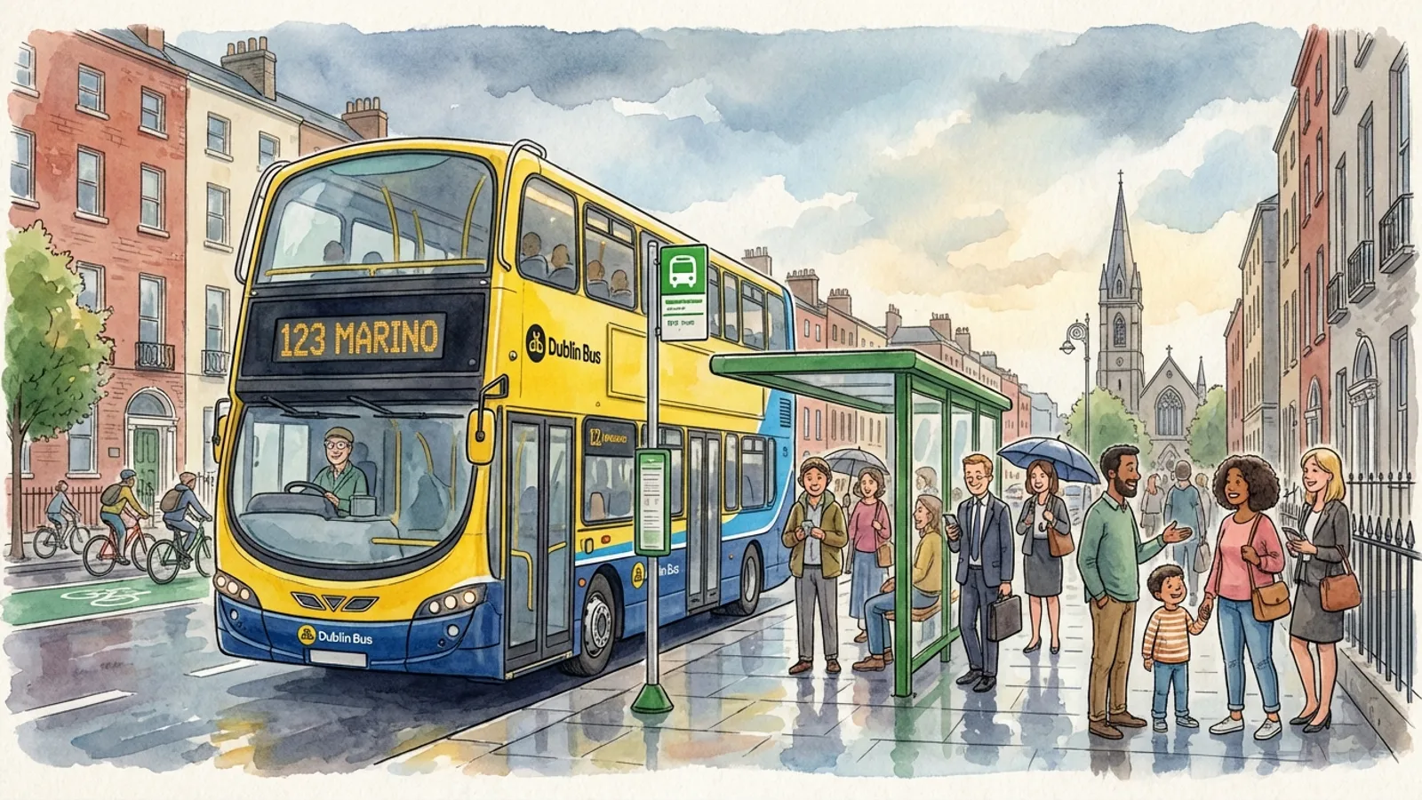 Dublin Routes 42, 43 Back on Track After Diversions