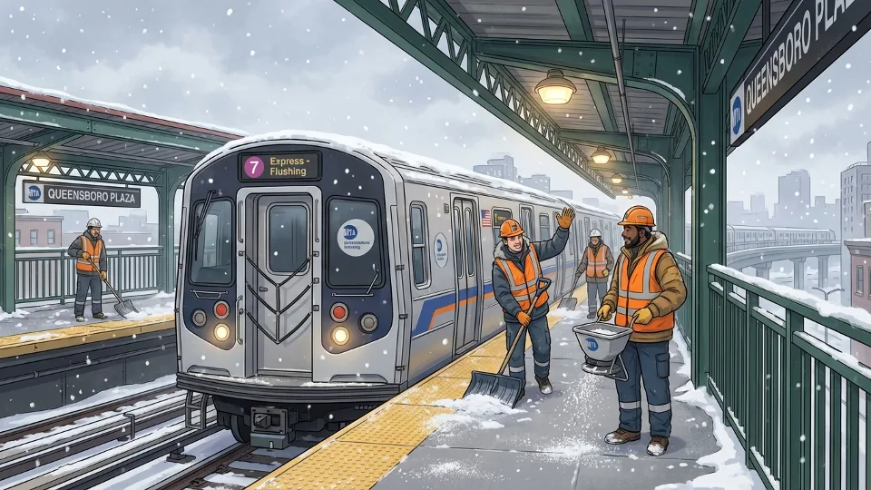 NYC Transit Preps to Keep City Moving Through Snow