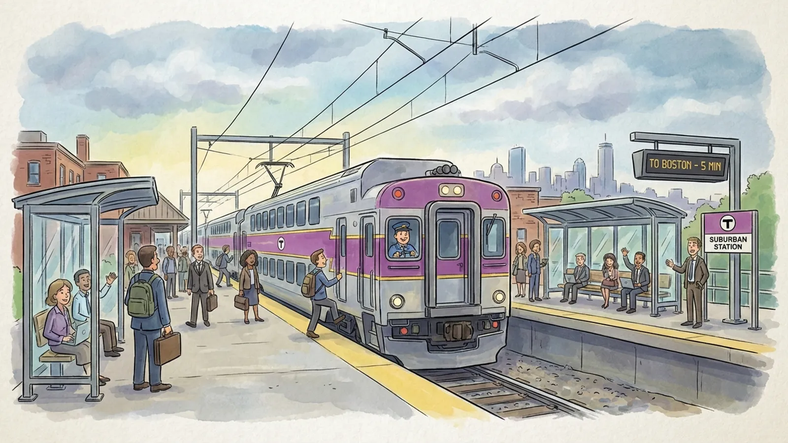 Boston Train Delays Spark Quick Switch Repair