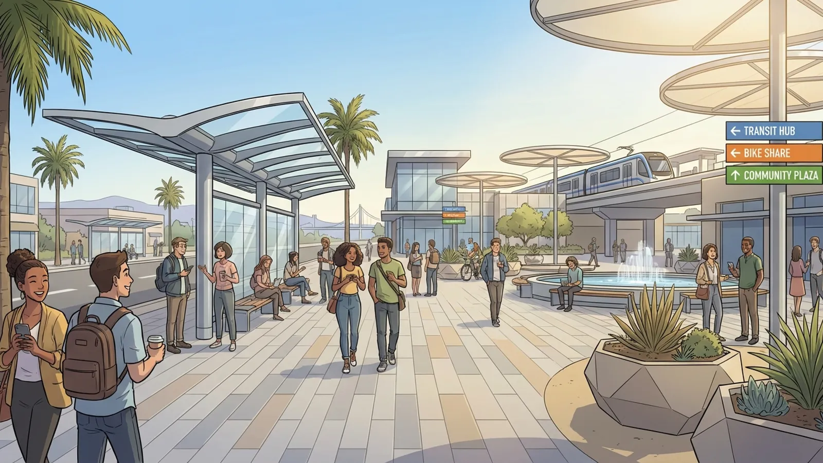 SF's Millbrae Hub Opens Doors to Community