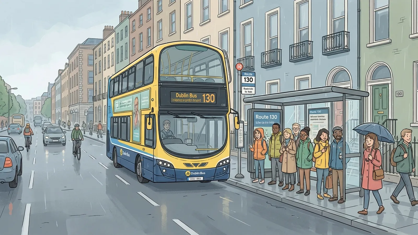 Ireland Route 130 Adapts Service Amid Changes