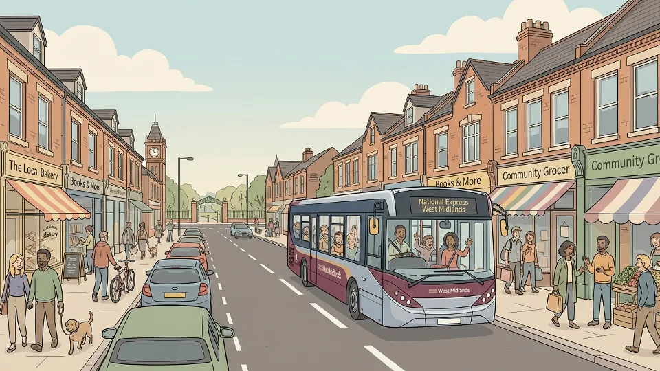 West Midlands Repairs High Street to Improve Safety