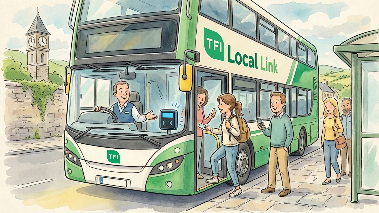 Ireland Buses Go Contactless, Speeding Up Rides