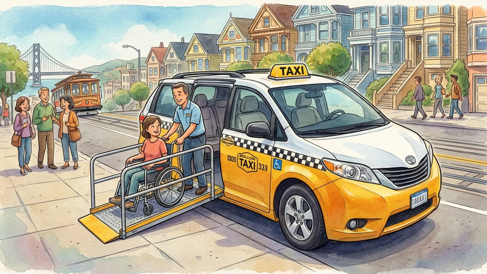 SF Updates Accessible Taxi Fares to Improve Service