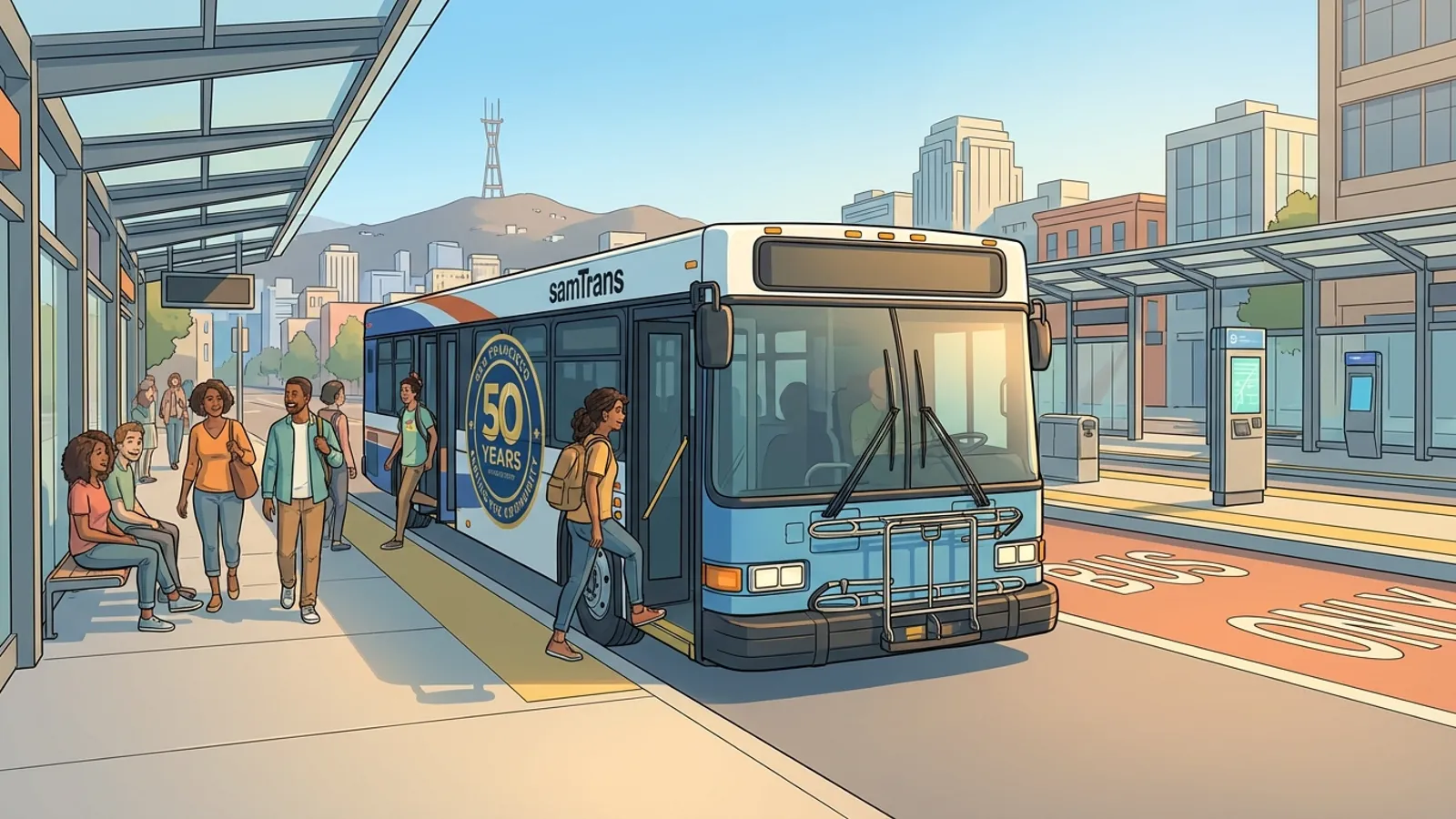 SamTrans Celebrates 50 Years with Jingle Contest