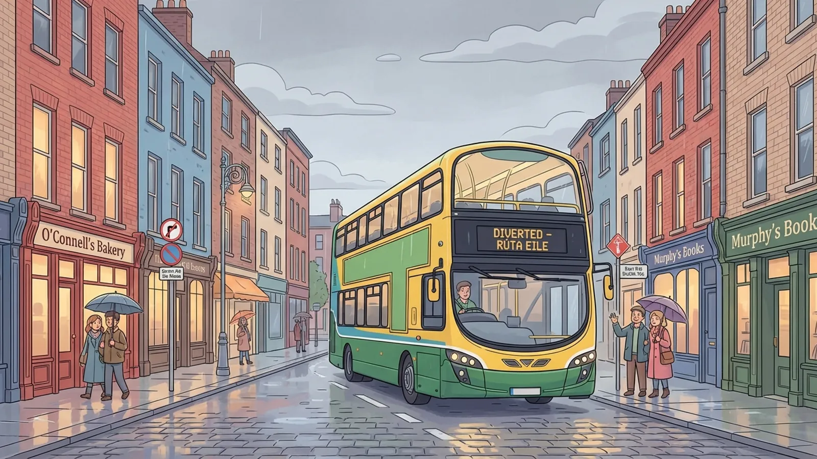 Ireland Routes Adapt After Road Closure