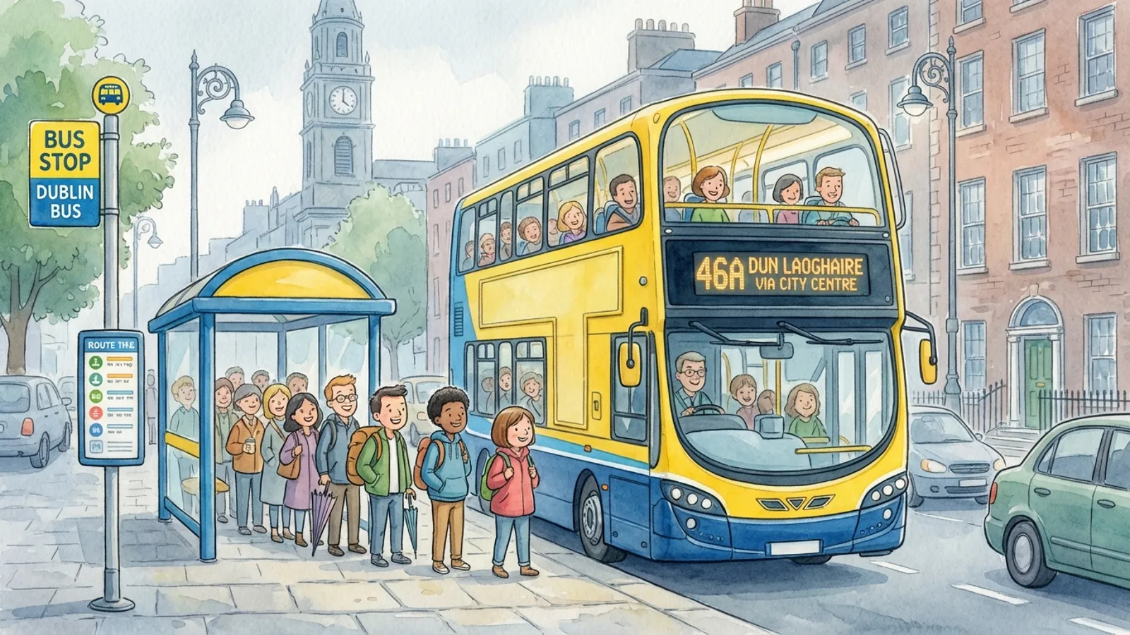 Dublin Bus G1, G2 Routes Adapt to City Changes