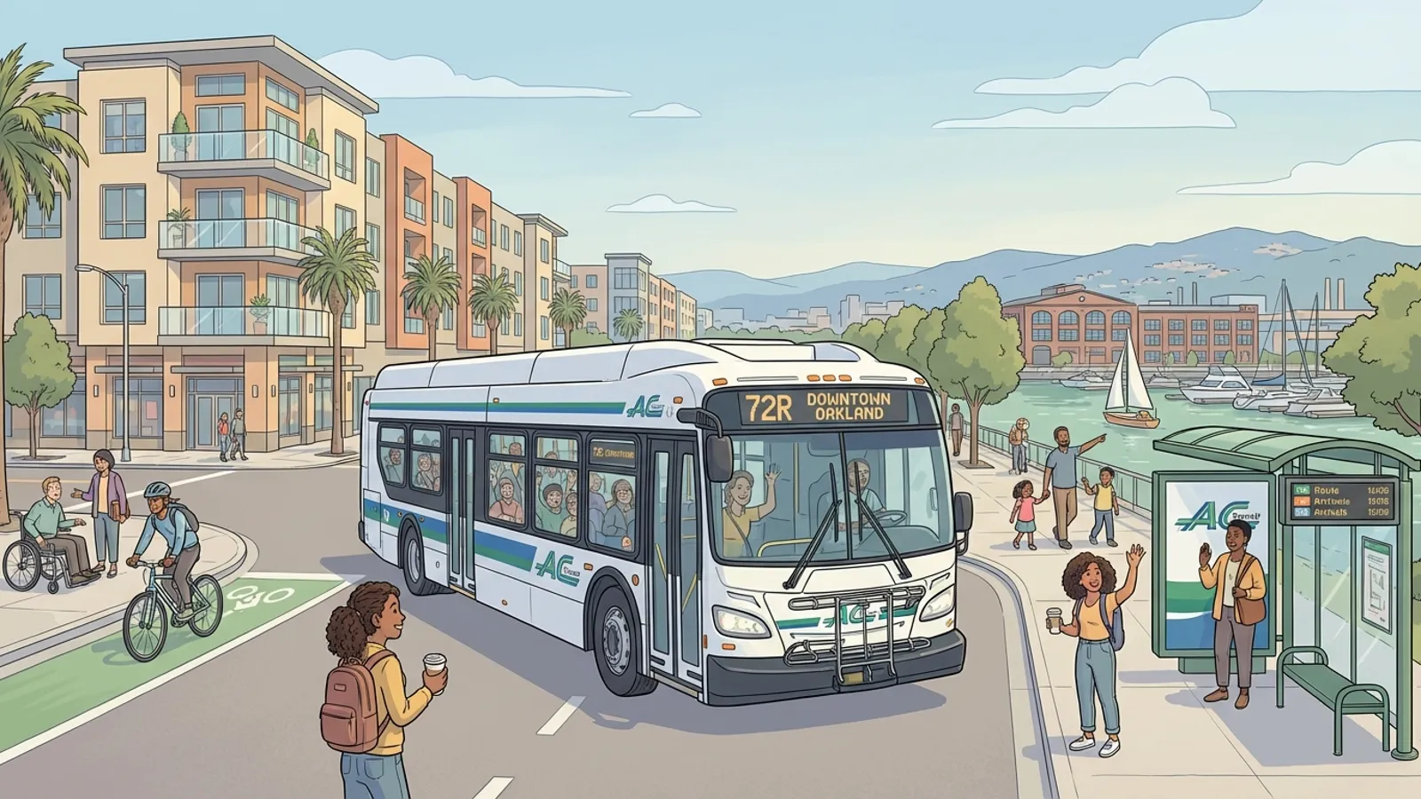 SF's Line 96 Back on Track After Brooklyn Basin Detour