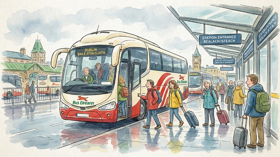 Ireland Transit Adapts for St. Brigid's Day