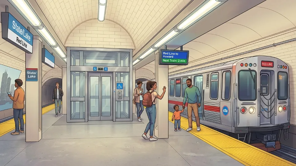 Chicago Red Line Elevator Down — Accessible Options Available