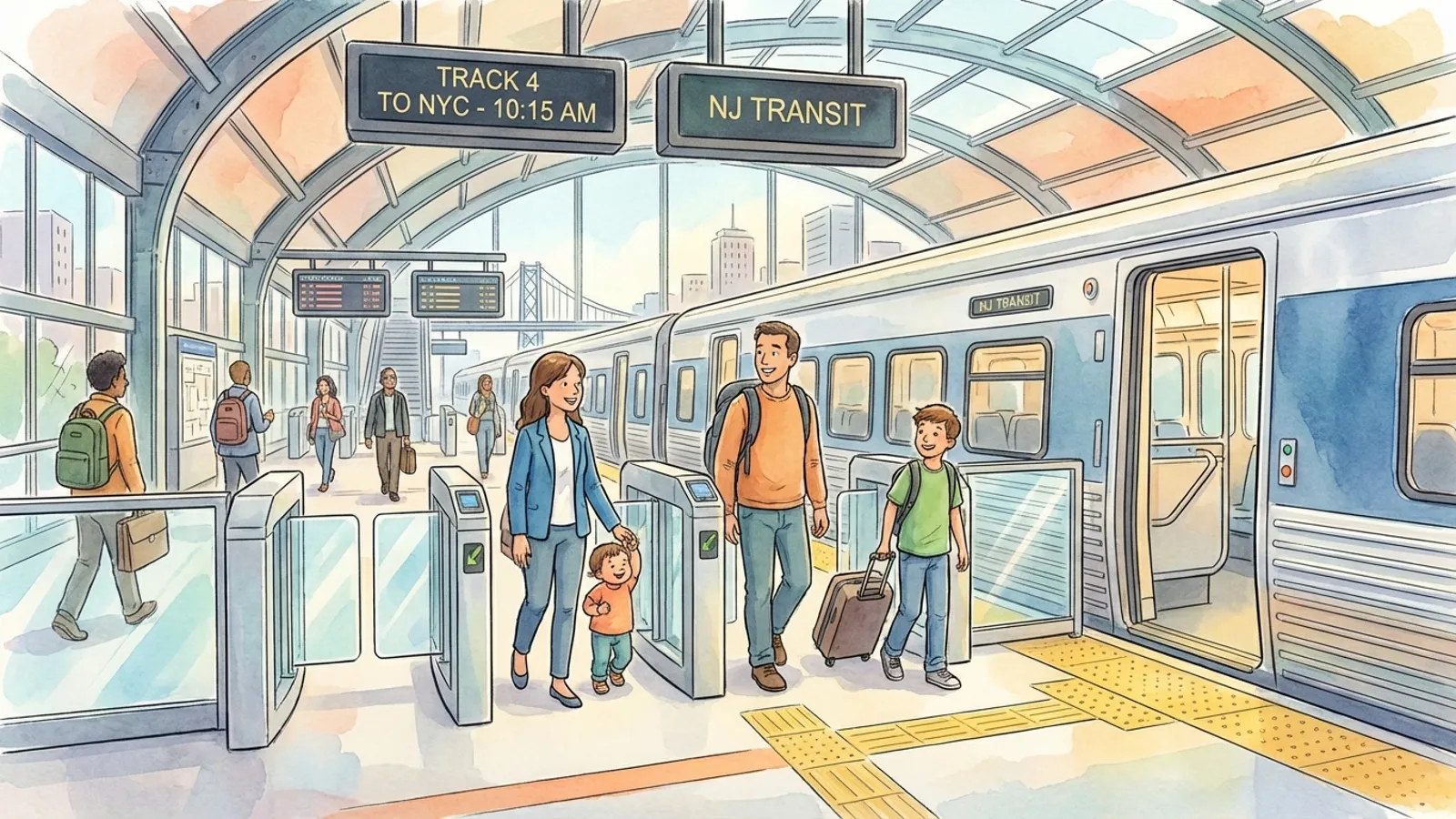 NYC Rail Launches $1 Kids Fare to Boost Family Transit
