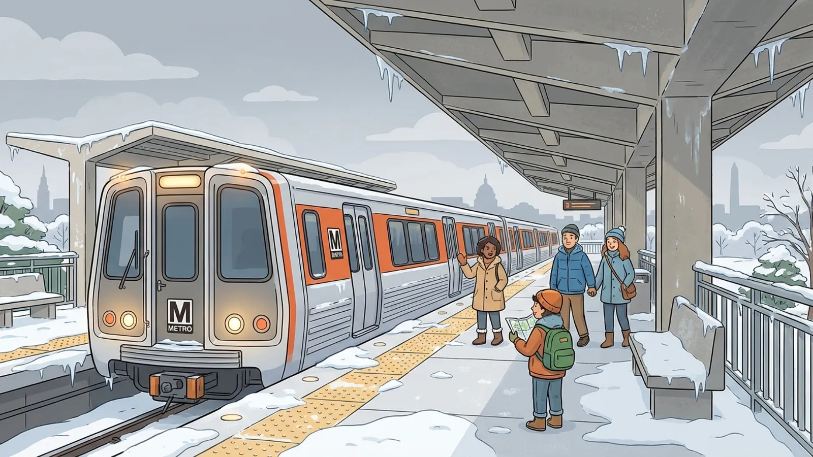 DC Metro Delivers 2.9M Trips During Winter Storm