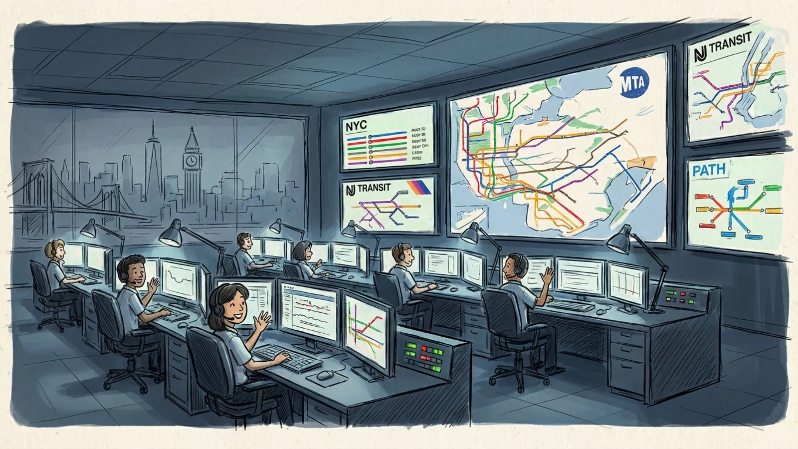 NYC JSQ-33 Service Restored After Network Fix