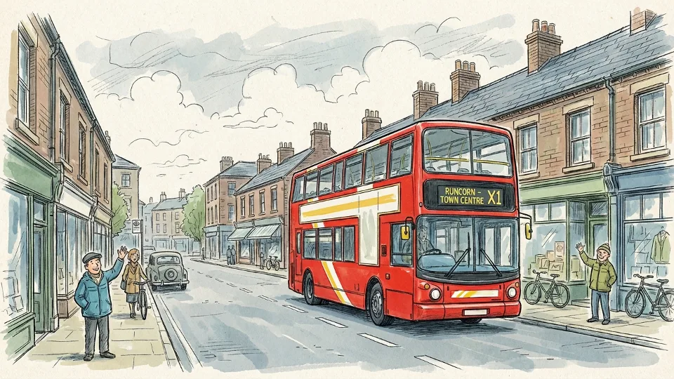 Runcorn Buses Adapt as Infrastructure Work Reshapes Routes