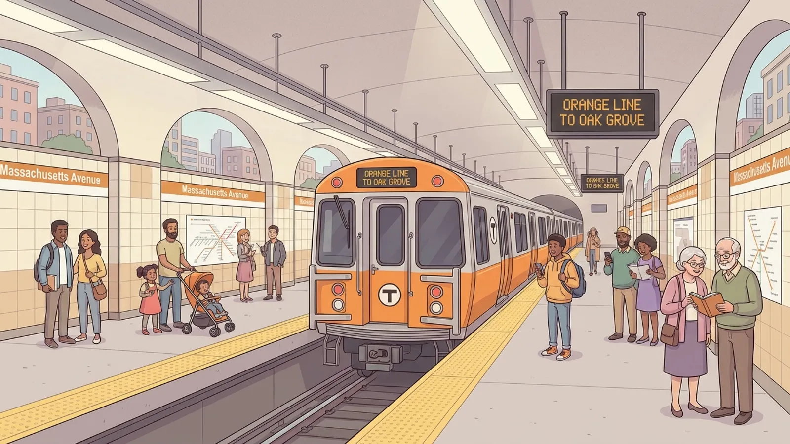 Boston Orange Line Bounces Back After Medical Delay