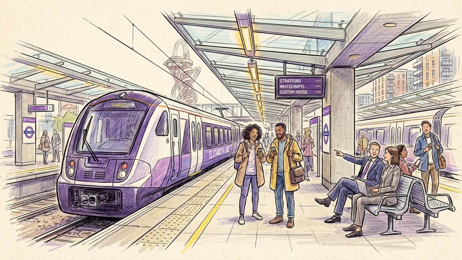 Elizabeth Line Adapts After Stratford Delay