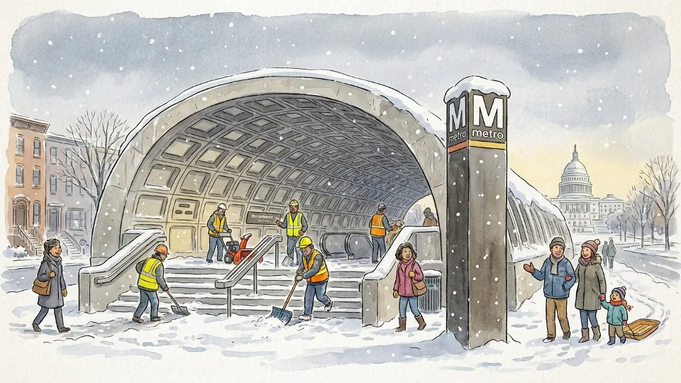 DC-Maryland-Virginia Metro Coordinates Snow Clearing
