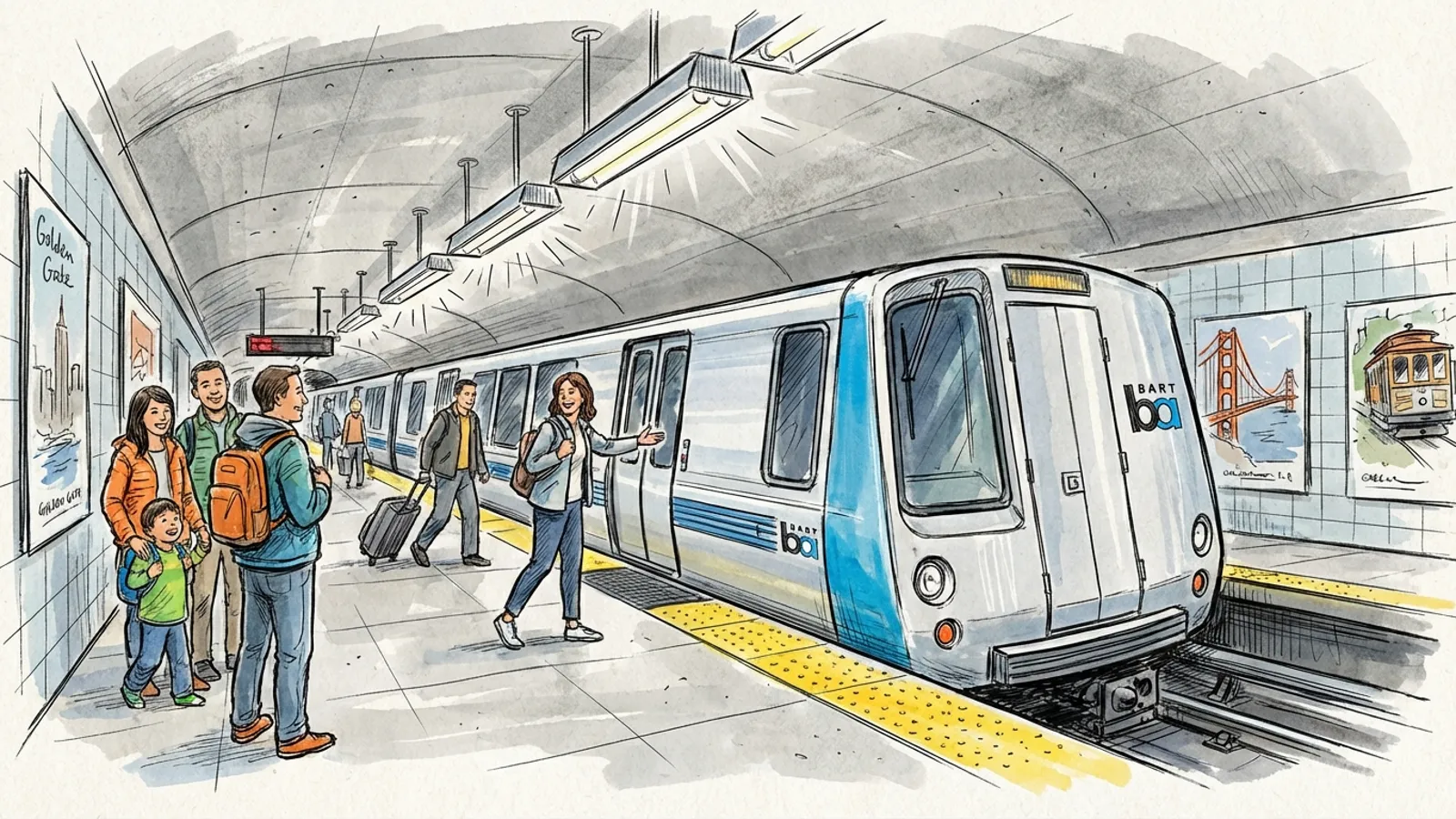 SF BART Resumes Service After Safety Check