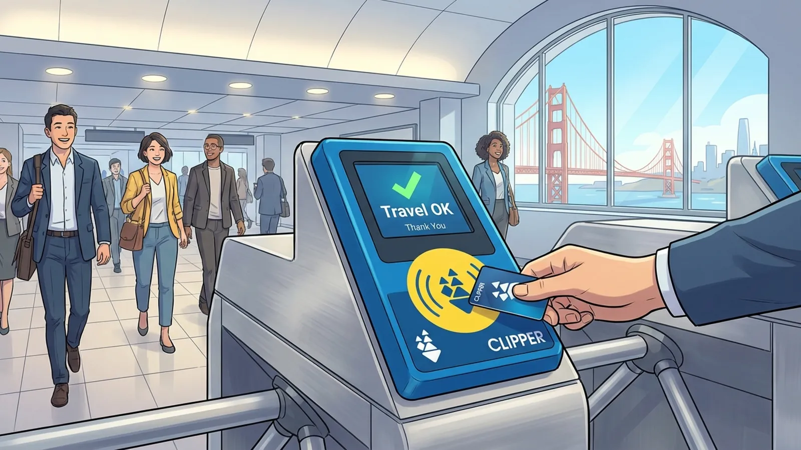 SF Clipper Readers Evolve: Balance Checks Go Mobile