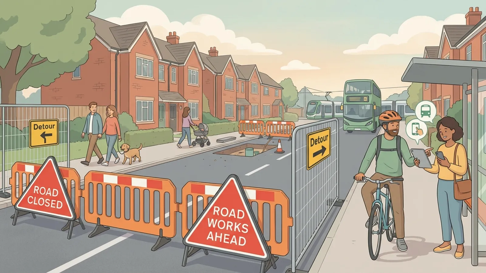 West Midlands Upgrades Key Route in Sutton Coldfield