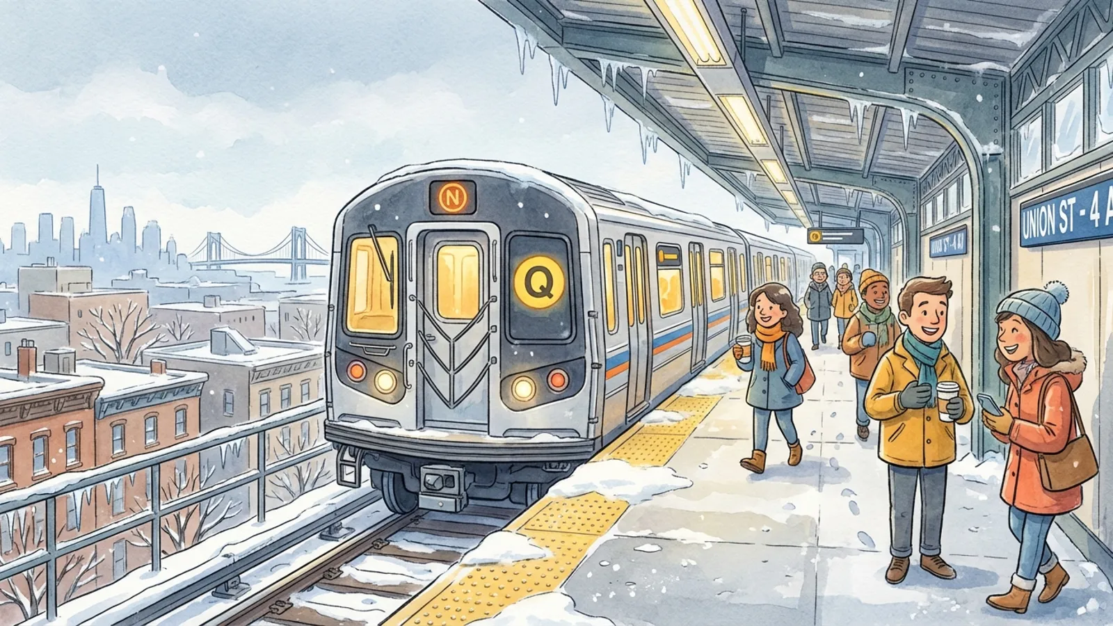 NYC Transit Preps for Cold — Service Stays Strong