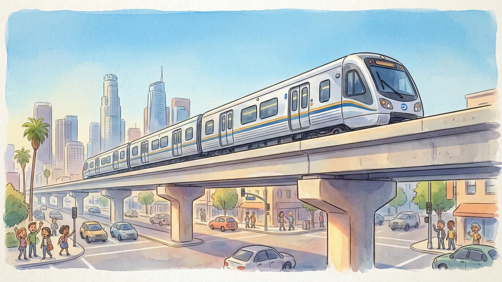 LA Train Issue Sparks Creative Track-Sharing Solution