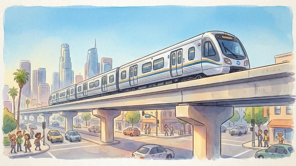 LA Train Issue Sparks Creative Track-Sharing Solution