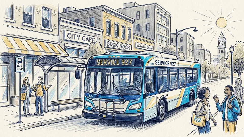 North West Service 927 Gets New Stop Location