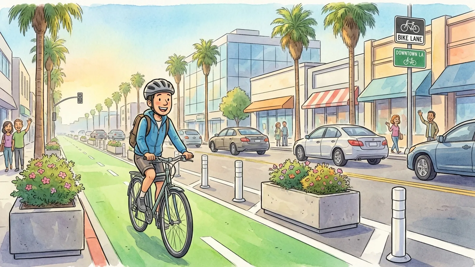 LA Launches Campaign to Share the Road Safely