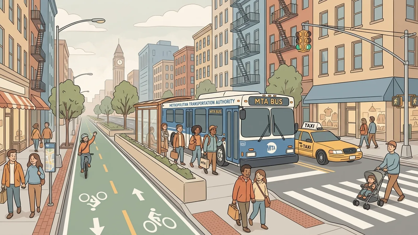 NYC Streets to Measure Lives Improved, Not Miles Built