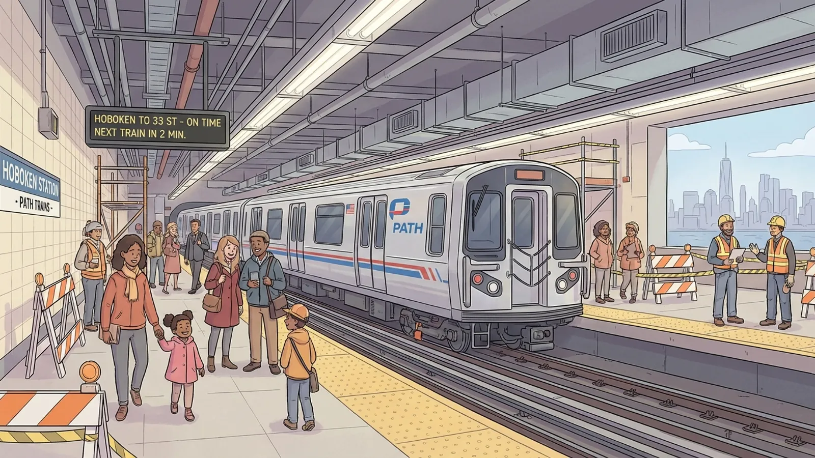 NYC PATH Stations Get Waterproofing Upgrades