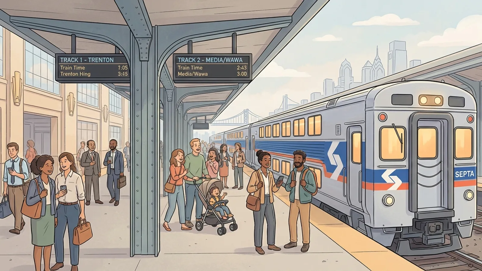 Philadelphia Train Delay Sparks Smarter Travel Planning