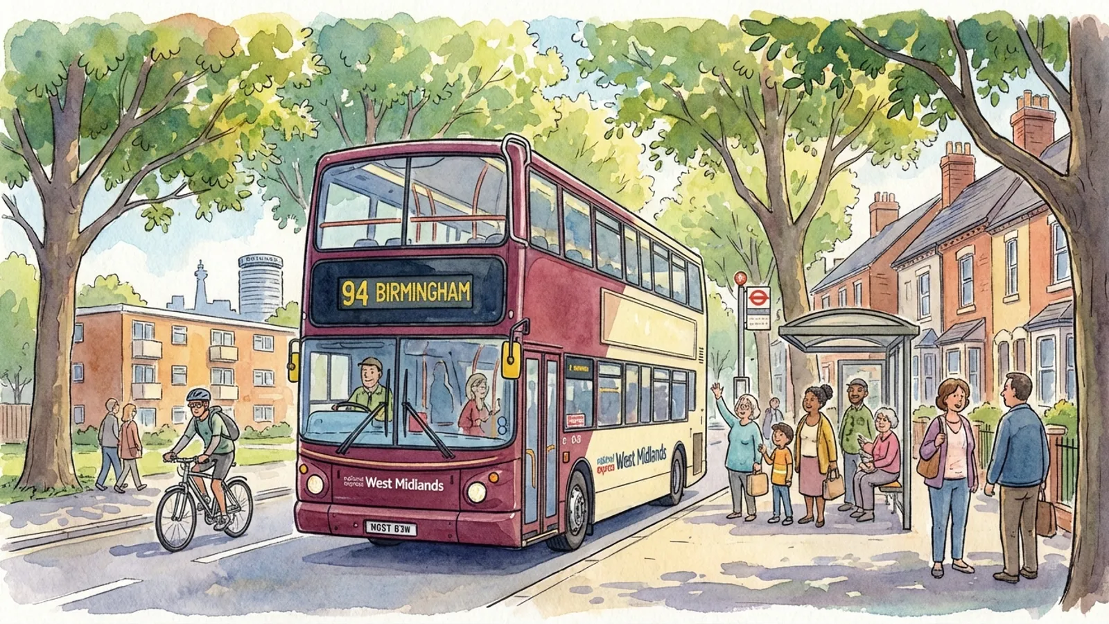 West Midlands Buses Adapt for Tree Safety Work