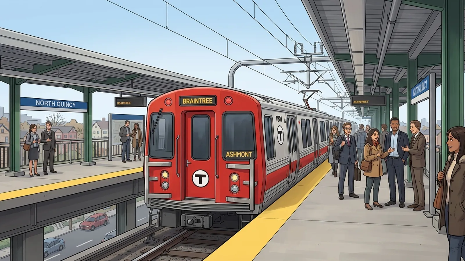 Boston Red Line Signal Issue — Crews Working to Restore Service