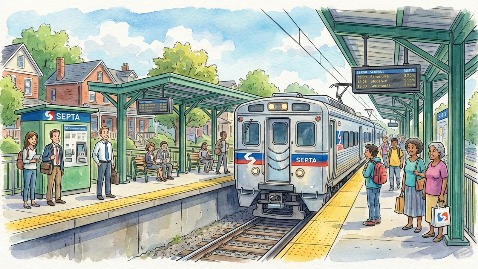 Philadelphia Rail Disruption Spurs Alternative Route Search