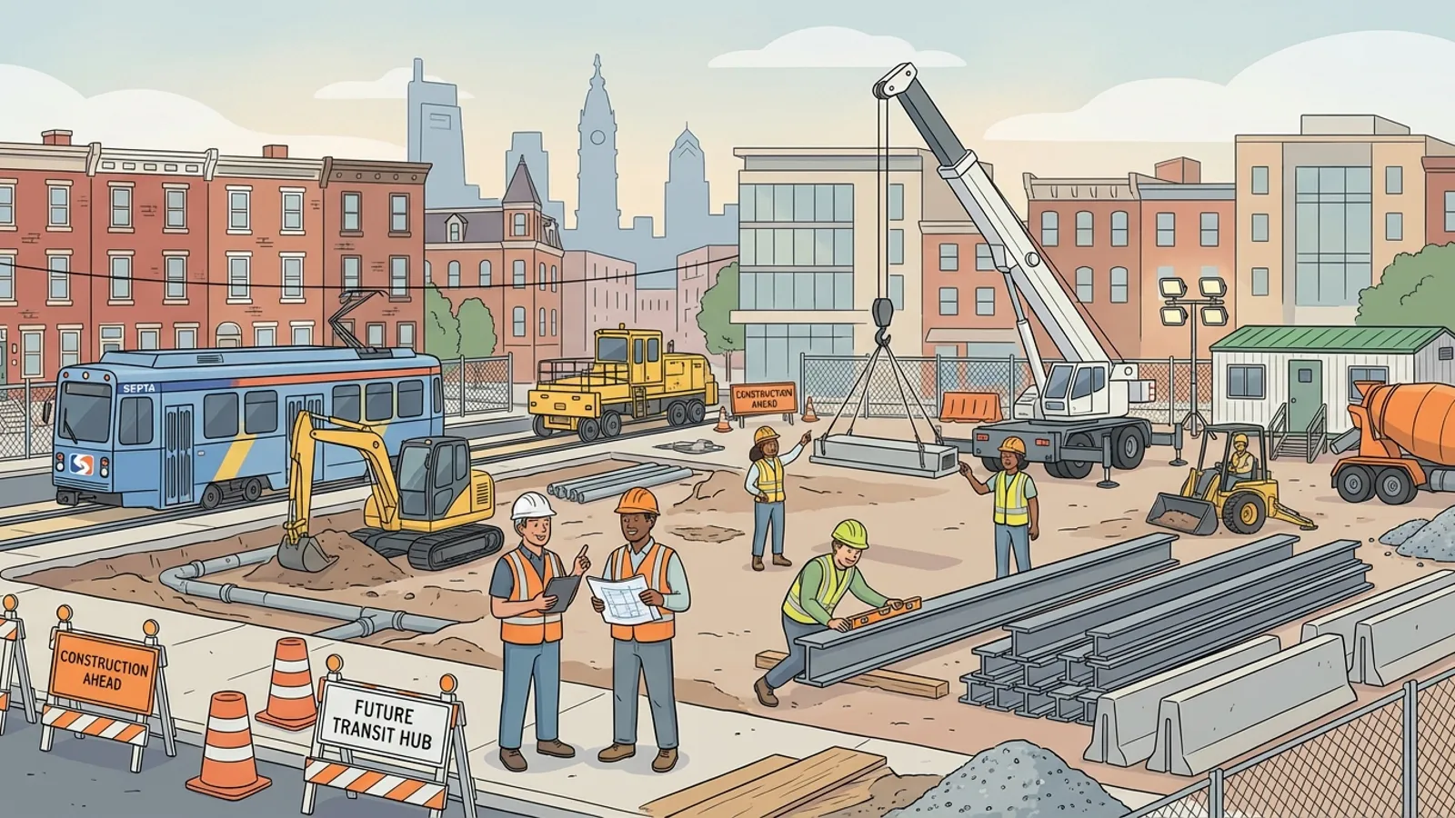 Philadelphia Gateway Project Adapts as Workers Shift