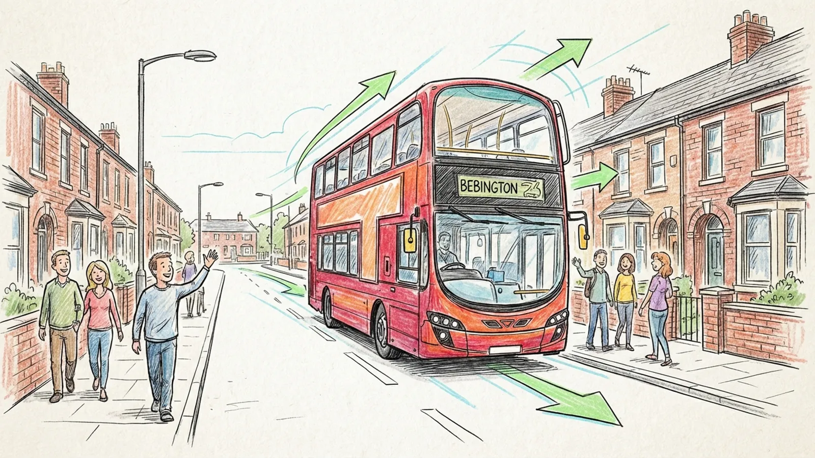 North West Service 410 Adapts Route for Roadworks