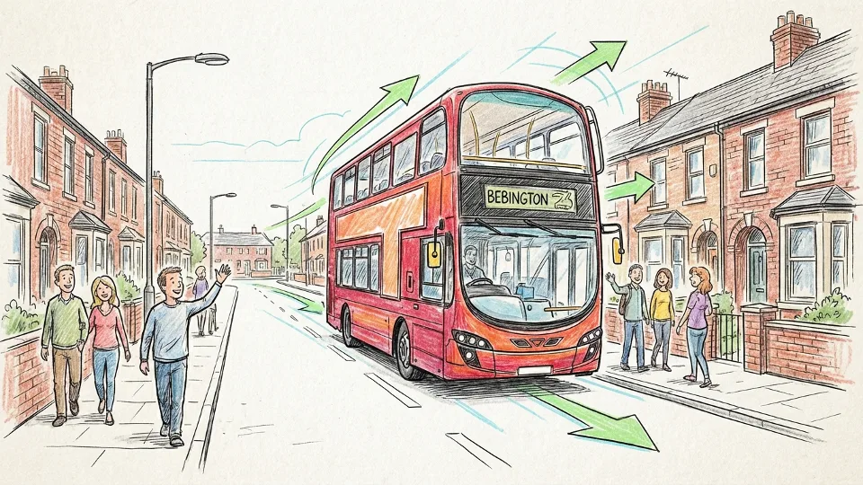 North West Service 410 Adapts Route for Roadworks