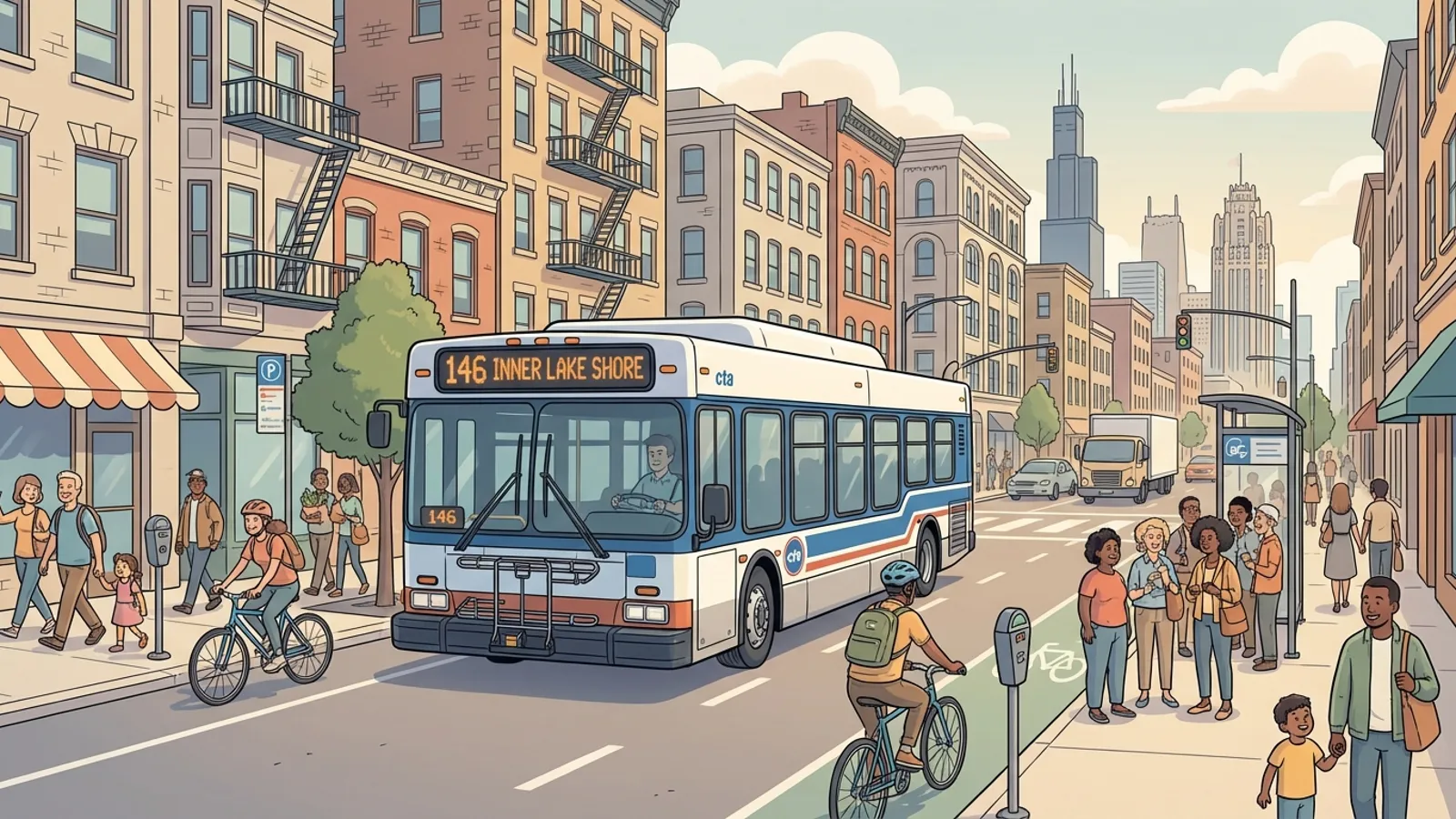 Chicago Route 29 Detour Sparks Transit Adaptation