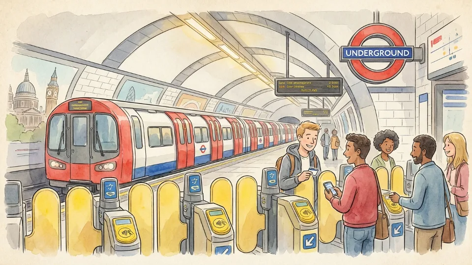 London Tube Contactless Caps Now Cover All 9 Zones