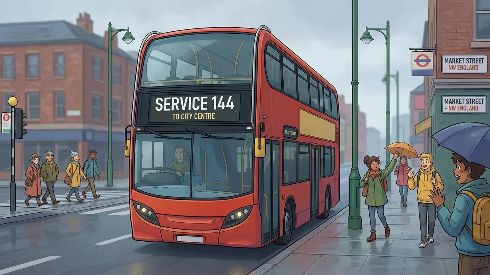 North West Service 144 Adapts Route Today