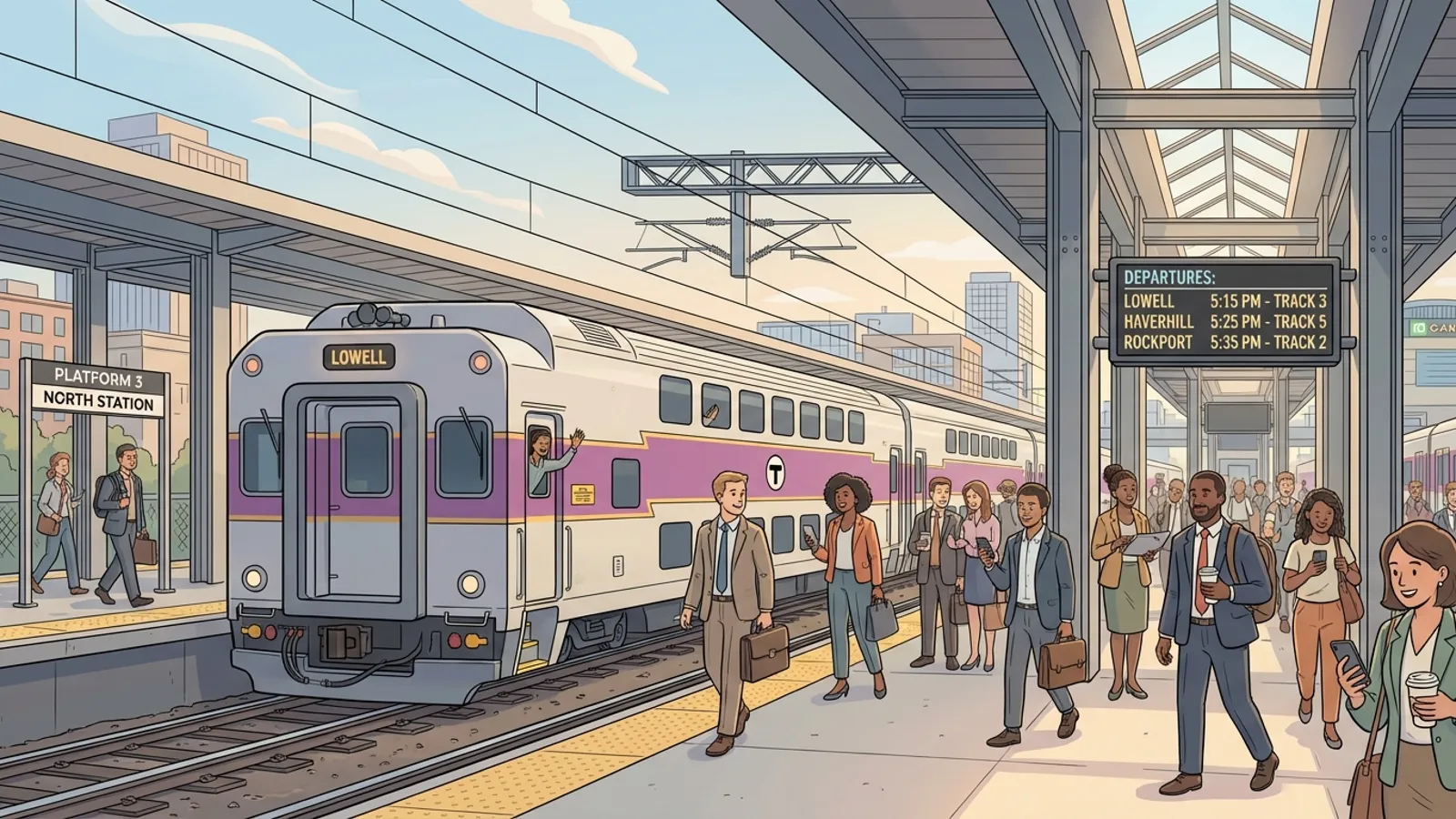 Boston MBTA Adapts After Haverhill Line Disruption