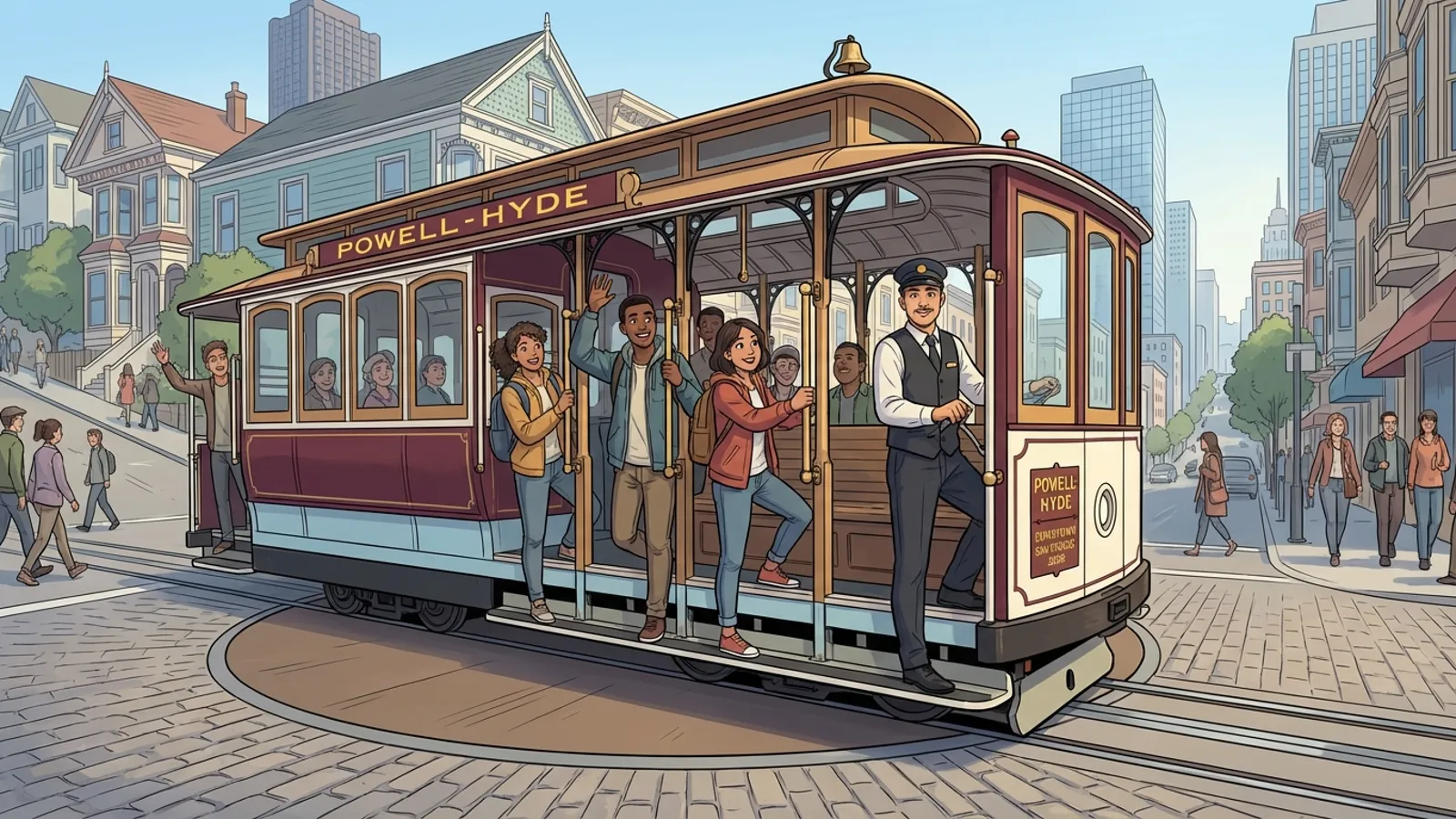 SF Cable Cars Resume After Disruption