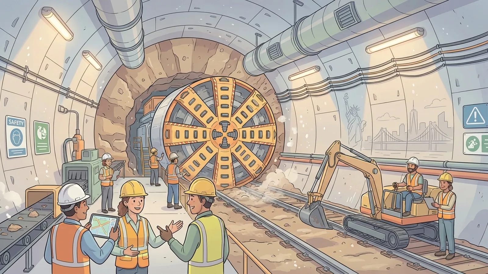 NYC-NJ Gateway Tunnel Funding Restored, Work Continues