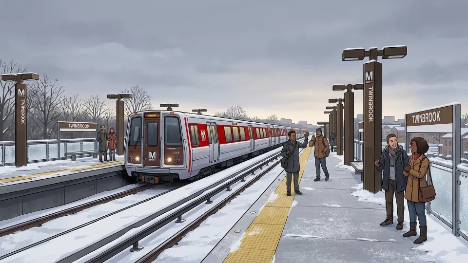 DC Metro Train Overshoots Platform, Riders Adapt