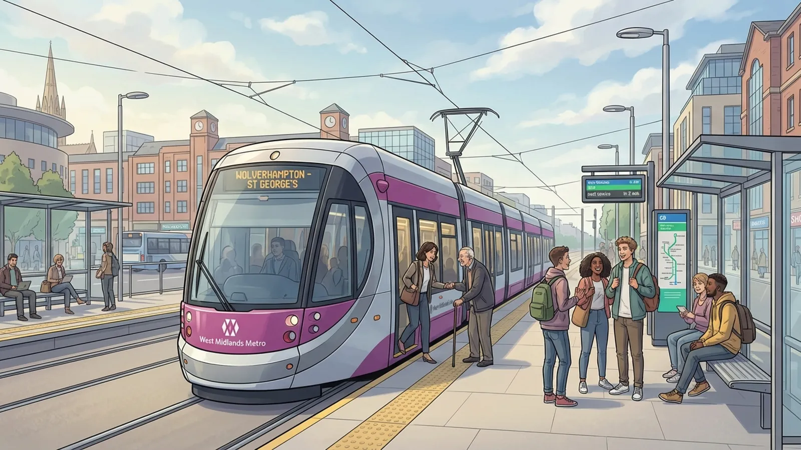 West Midlands Tram Upgrades Infrastructure for Safer Rides