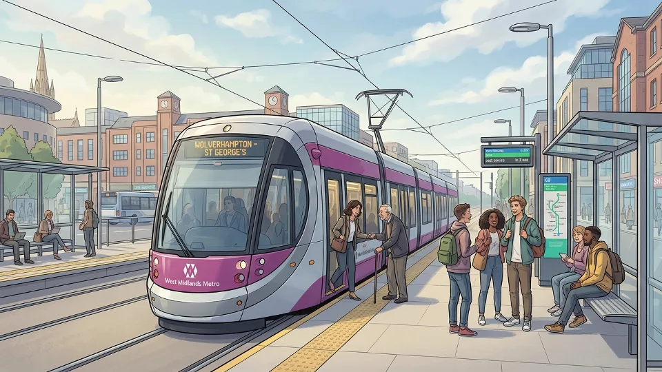 West Midlands Tram Upgrades Infrastructure for Safer Rides