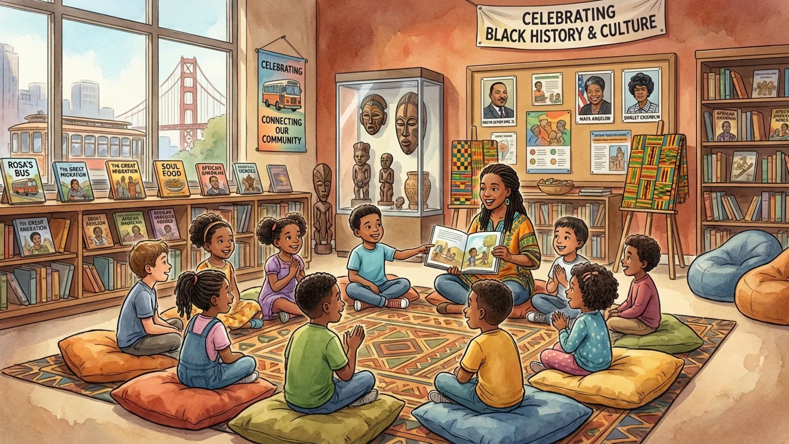 Oakland Library Brings Culture to Kids February 7